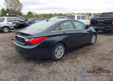 2013 Hyundai Sonata Gls from USA, damaged, VIN 5NPEB4ACXDH558611